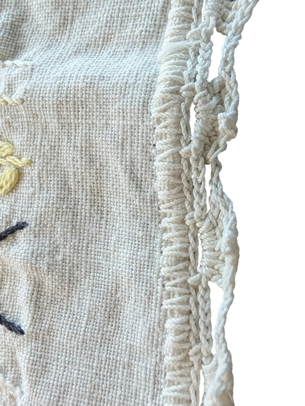 Handmade vintage hand